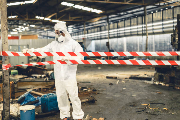Professional Unattended Death Cleanup technician working in Plainfield, IL